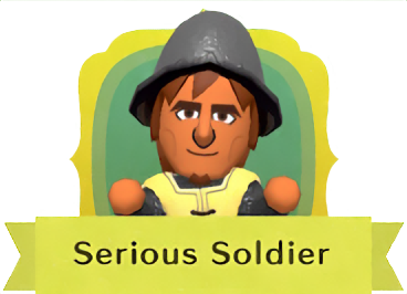 Miitopia - All Characters - Serious Soldier