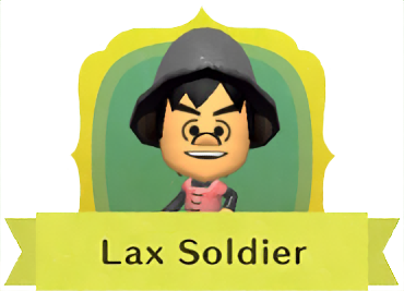 Miitopia - All Characters - Lax Soldier