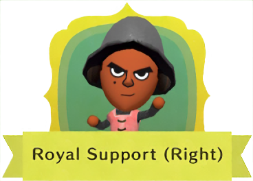 Miitopia - All Characters - Royal Support (Right)