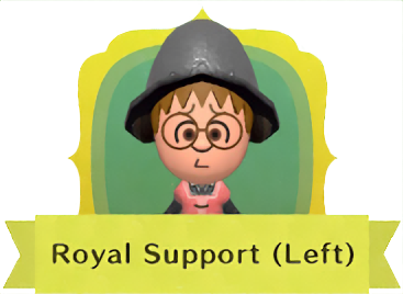 Miitopia - All Characters - Royal Support Left