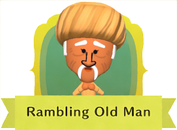 Miitopia - All Characters - Rambling Old Man