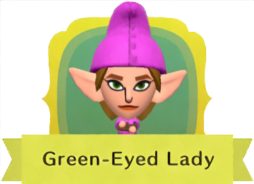 Miitopia - All Characters - Green-Eyed Lady