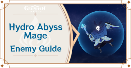 Genshin Impact - Hydro Abyss Mage Banner
