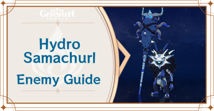 Genshin Impact - Hydro Samachurl Banner