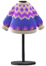 ACNH - Yodel Sweater Image