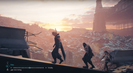 FF7R Intergrade Photo Mode Viridity Filter