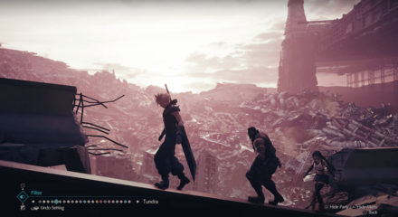 FF7R Intergrade Photo Mode Tundra Filter