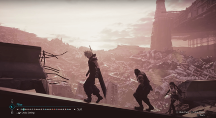 FF7R Intergrade Photo Mode Soft Filter