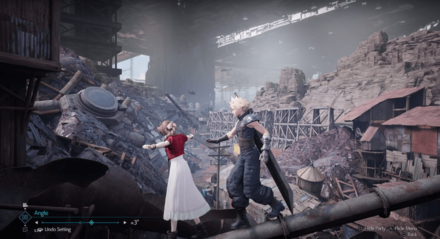 FF7R Intergrade Photo Mode Angle  3 Degrees.png