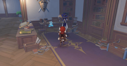 Genshin - Mysterious Islands Journey to the Unknown Talk to Lisa