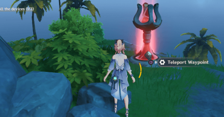 Genshin - Mysterious Islands Journey to the Unknown Find and Light Up Devices