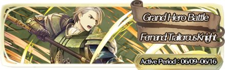 Grand Hero Battle: Fernand Banner