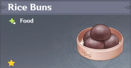 Genshin Impact - How to Get Rice Buns and Effects