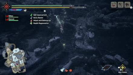 MH Rise - Gracium Mining Outcrop 2 can be found North of Area 3