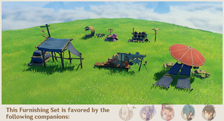 Genshin - Glittering Street Banner