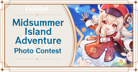 Genshin Impact - Midsummer Island Adventure Photo Contest