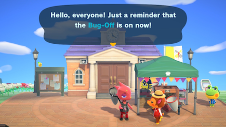 ACNH - June Bug-Off Announcement