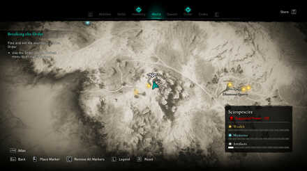 ACV - The Dart Caustow Castle Map