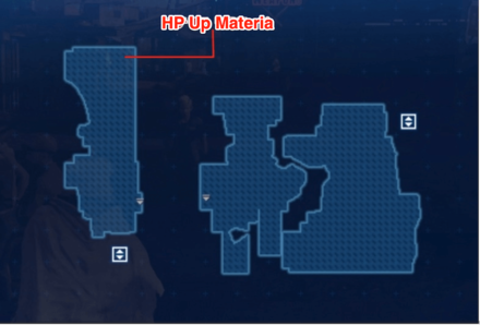 FF7R Intergrade Abandoned Warehouse 2F Item Location Map