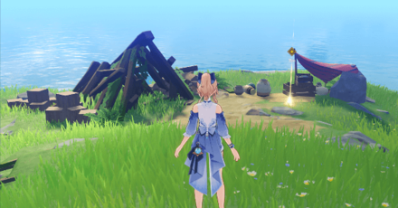 Genshin - Summer Vacation: Proceed With Caution Return to Camp