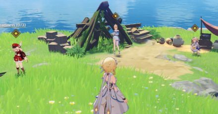 Genshin - Summer Vacation: Proceed With Caution Combat Readiness