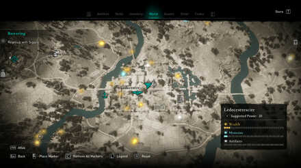 ACV - Drinking Contest Ledecestre Map