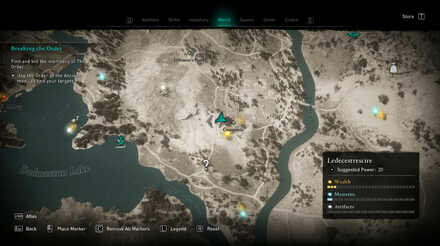 ACV -Cweornric Clue Map