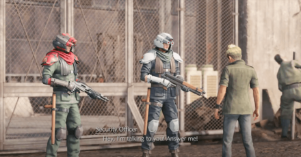 Zhijie and Security Officers