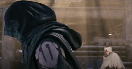 Robed Man in the Abandoned Factory