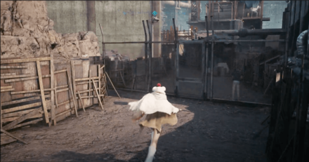 Entrance to the Sector 7 Slums