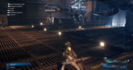 Fight the Security Officers on B13