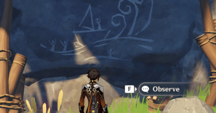 Genshin - Observe the Minacious Isle Mural