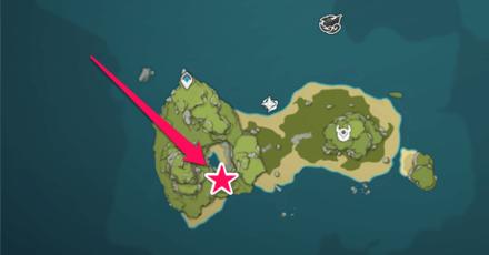 Genshin - The Winding Homeward Way Quest Location
