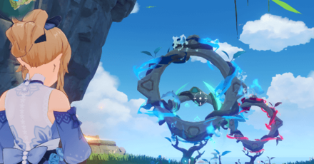 Genshin - The Winding Homeward Way Hydro Harpastum