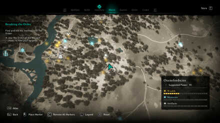 ACV - Eatun Barn Cave Clue Map