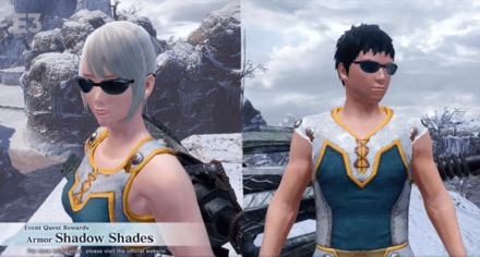 Monster Hunter Rise (MH Rise) - Event Quest Rewards_Armor_Shadow Shades