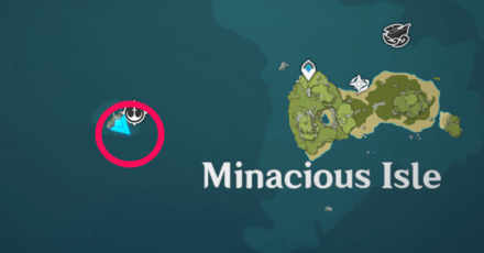 Genshin - Minacious Isle Puzzle Location