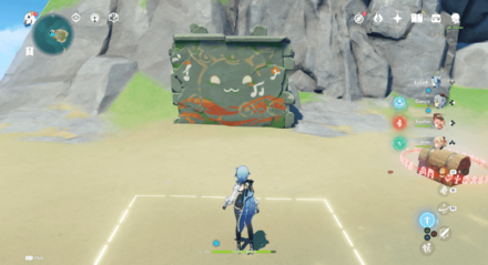 Genshin - Pudding Isle Painted Wall 2