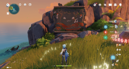 Genshin - Minacious Isle Painted Wall 1