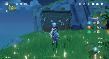 Genshin - Minacious Isle Painted Wall 3