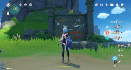 Genshin - Twinning Isle Painted Wall 6