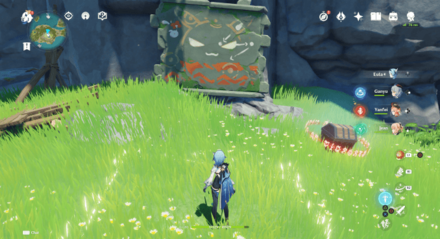 Genshin - Broken Isle Painted Wall 4