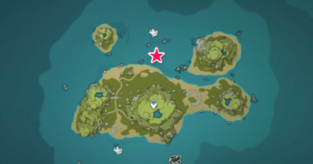 Genshin - Broken Isle Puzzle Guide - Stone Key Location