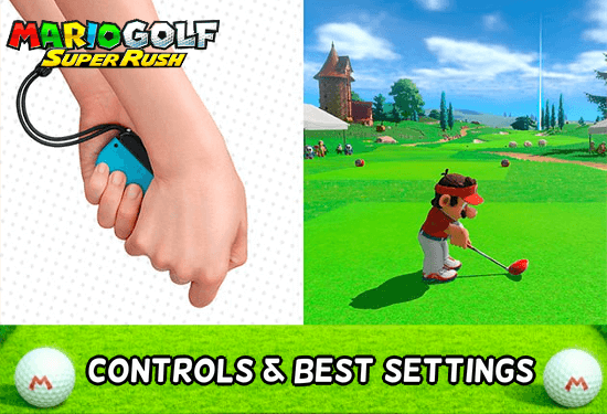 Golf Culb for Nintendo Switch Joy-Con Controller, Sports Game