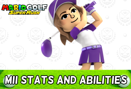Mii Character Stats and Abilities