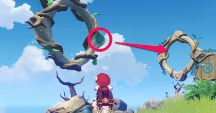 Genshin - Twinning Isle Ring Puzzle 1 - Step 1