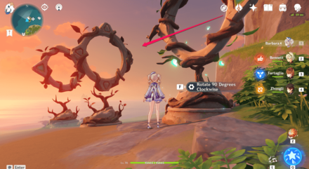 Genshin - Broken Isle Ring Puzzle 4 - Step 1