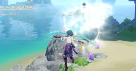 Genshin - Rough Water Rush - Wind Current