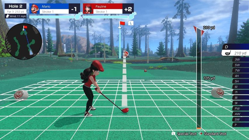 Mario Golf Special Shot