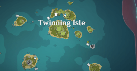 Genshin - Waverider Waypoint Locations - Twinning Isle